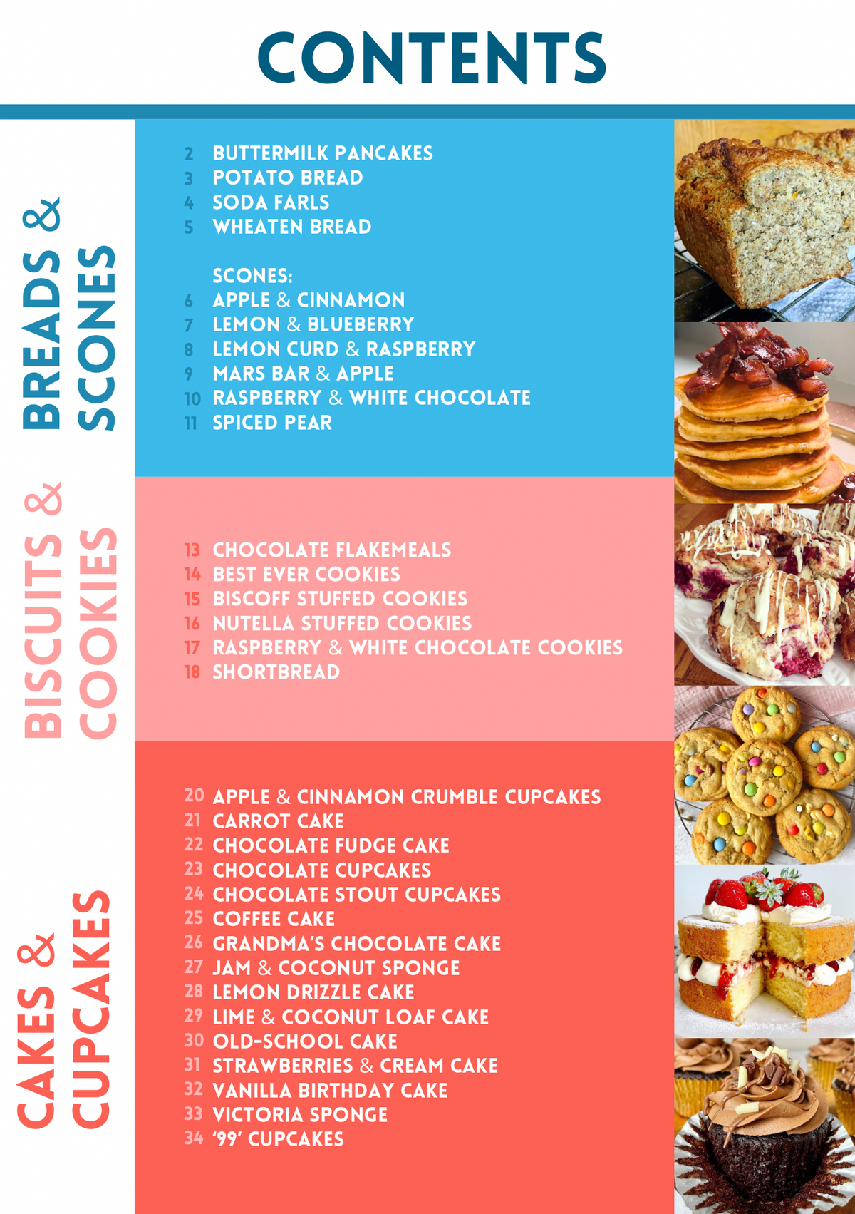 Easy Bakes Spiral-Bound Book PRE-ORDER
