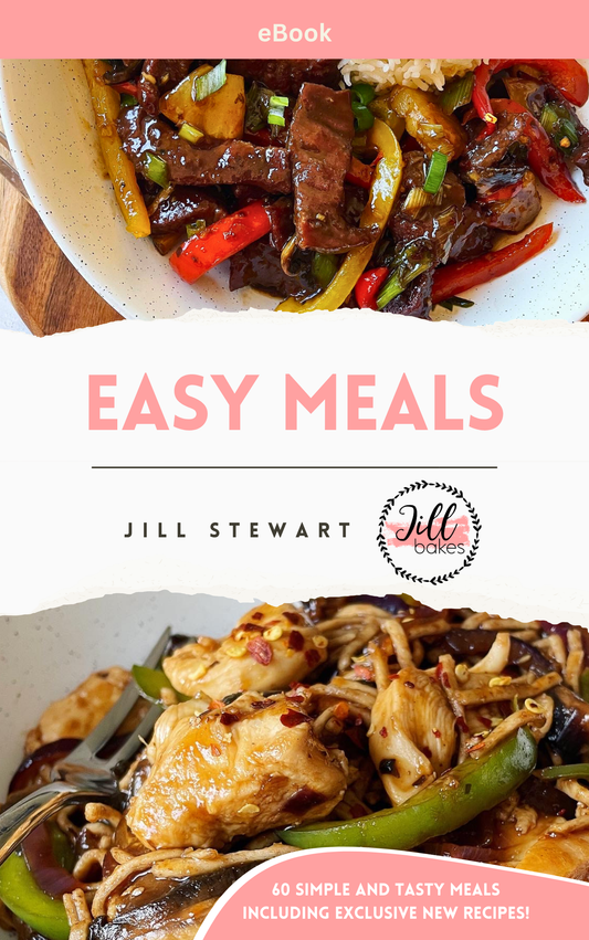 Jill Bakes Easy Meals Digital Recipe Ebook