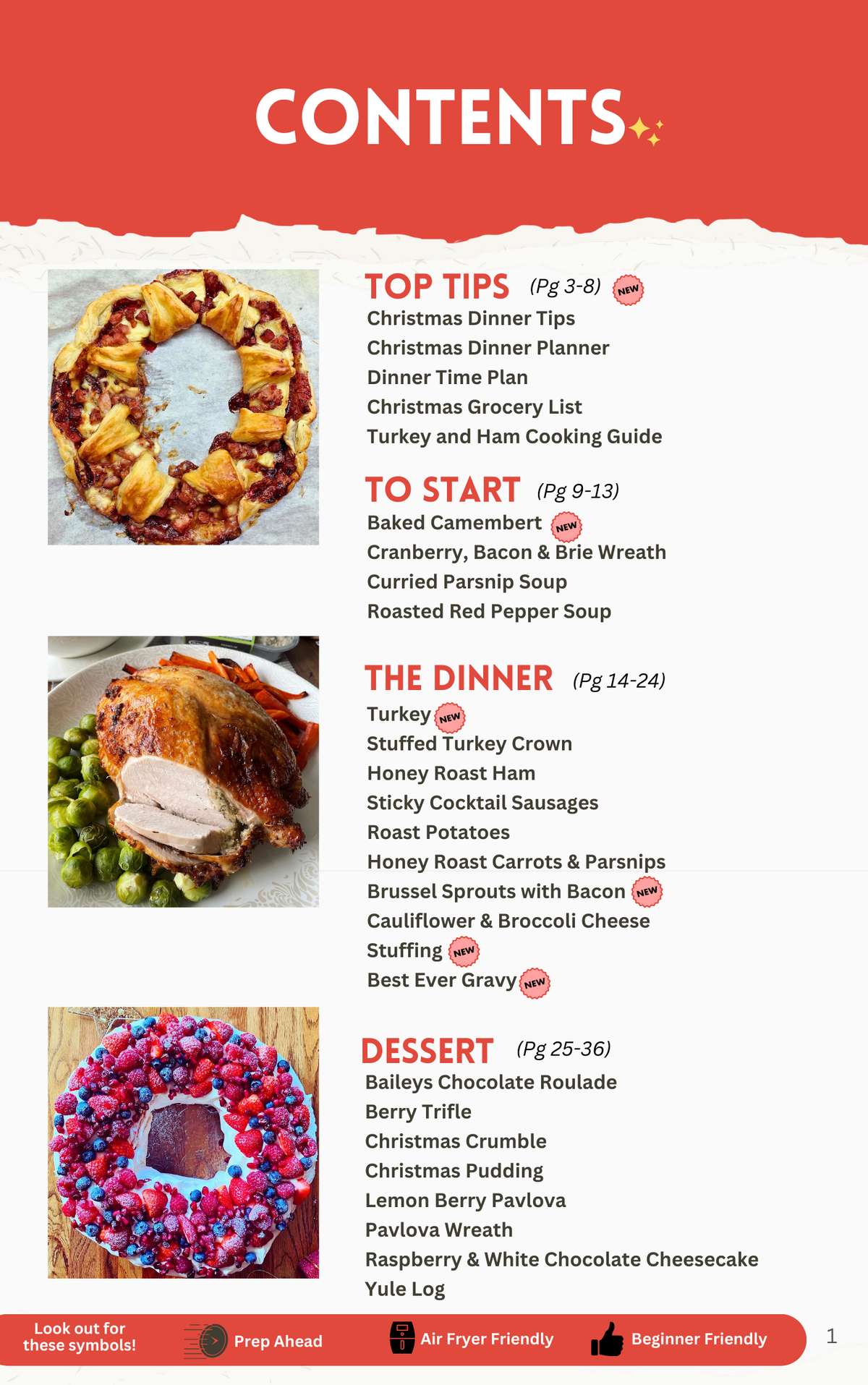 Jill Bakes Easy Christmas Recipe Digital Ebook